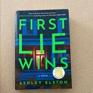 First Lie Wins Hardcover Book